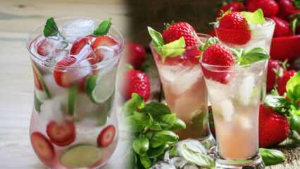 Hvordan lage jordbærjuice? Den enkleste trinnvise jordbærsaftoppskriften
