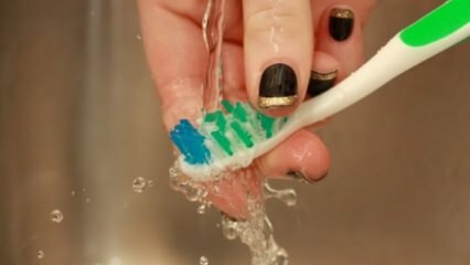 Hvordan gjøres tannbørsterengjøring?