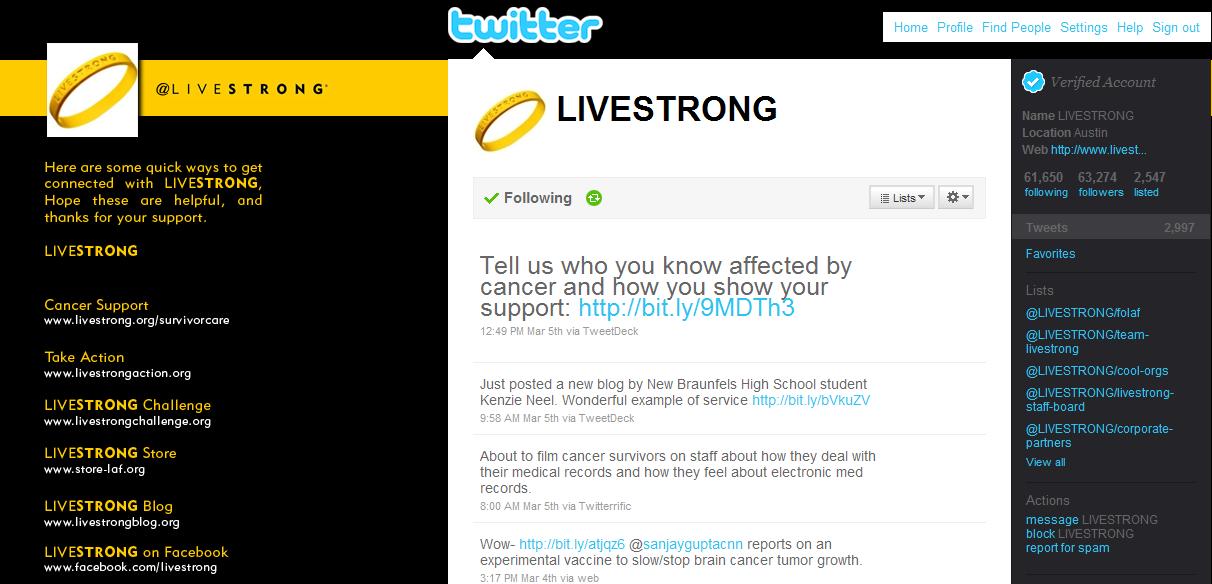 Hvordan LIVESTRONG samlet inn millioner for å bekjempe kreft ved hjelp av sosiale medier: Social Media Examiner