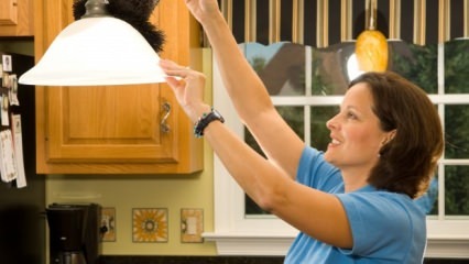 Hvordan rengjøre lampen? Hva bør tas i betraktning når du rengjør lampen?