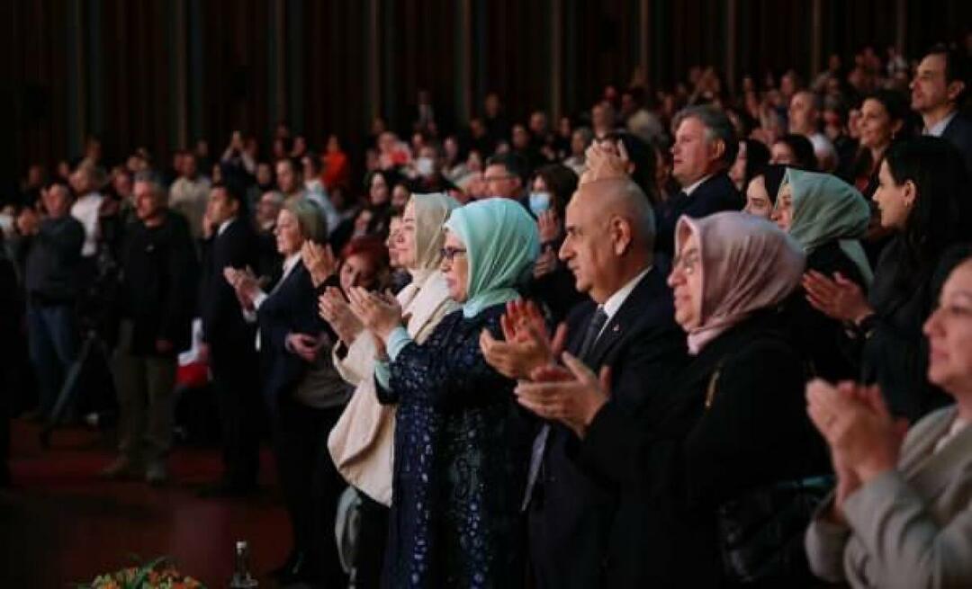 Emine Erdoğan så operaen "Turandot" på vårt Beştepe kongress- og kultursenter!