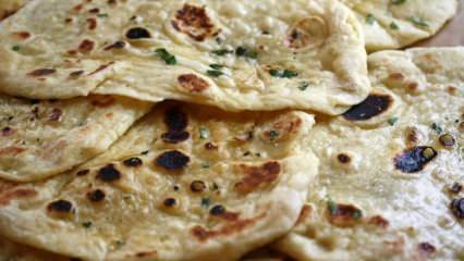 Hva er naanbrød, og hvordan lages det? Indisk brød oppskrift