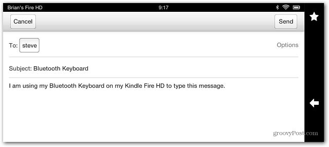 Slik kobler du et Bluetooth-tastatur til Kindle Fire HD