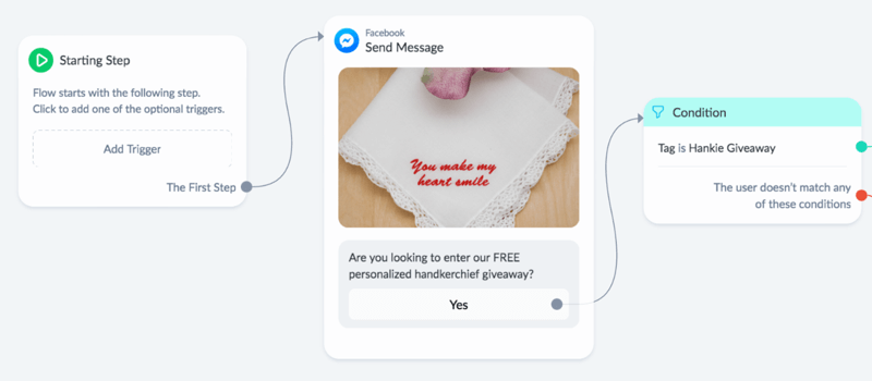 Hvordan vokse e-postabonnentene dine med en Facebook Messenger Giveaway: Social Media Examiner