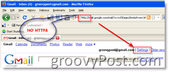 Slik aktiverer jeg SSL for alle GMAIL-sider:: groovyPost.com