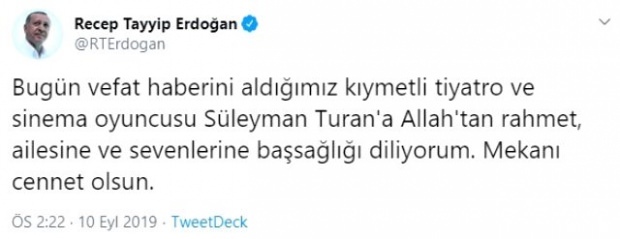 recep tayyip erdoğan deling av kondolanse