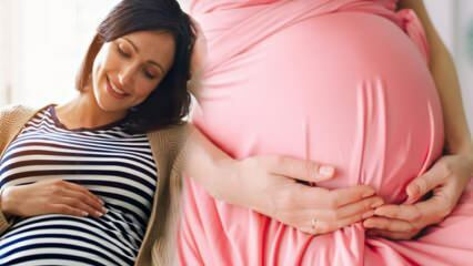 Er brun strek på magen et tegn på graviditet? Hva er navlelinjen Linea Nigra under graviditet?