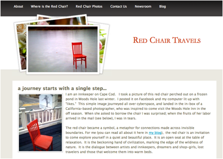 rød stol blogg