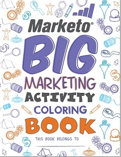 Marketos store markedsføringsaktivitets fargeleggingsbok