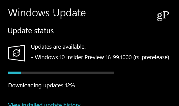 Microsoft sender Windows 10 Insider Preview Build 16199, inkluderer nye funksjoner