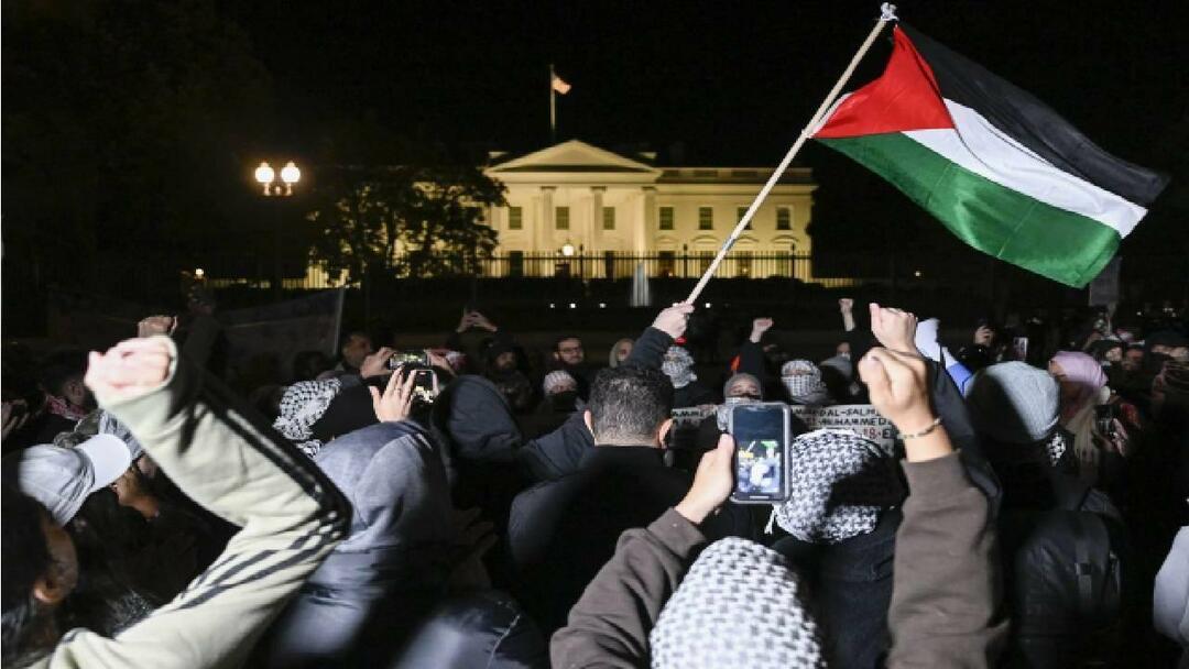  Washington marsjerer til støtte for Palestina
