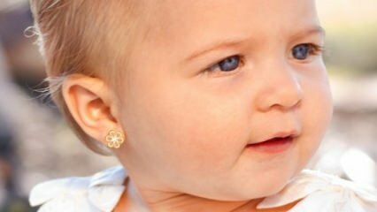 Når skal babyenes ører være gjennomboret?