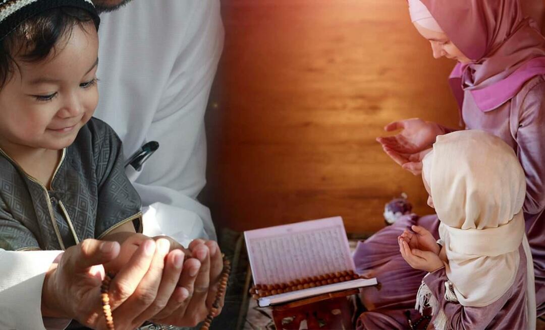 Hvordan tilbringe Ramadan med barn? Råd for dine Ramadan-mål med barna dine...