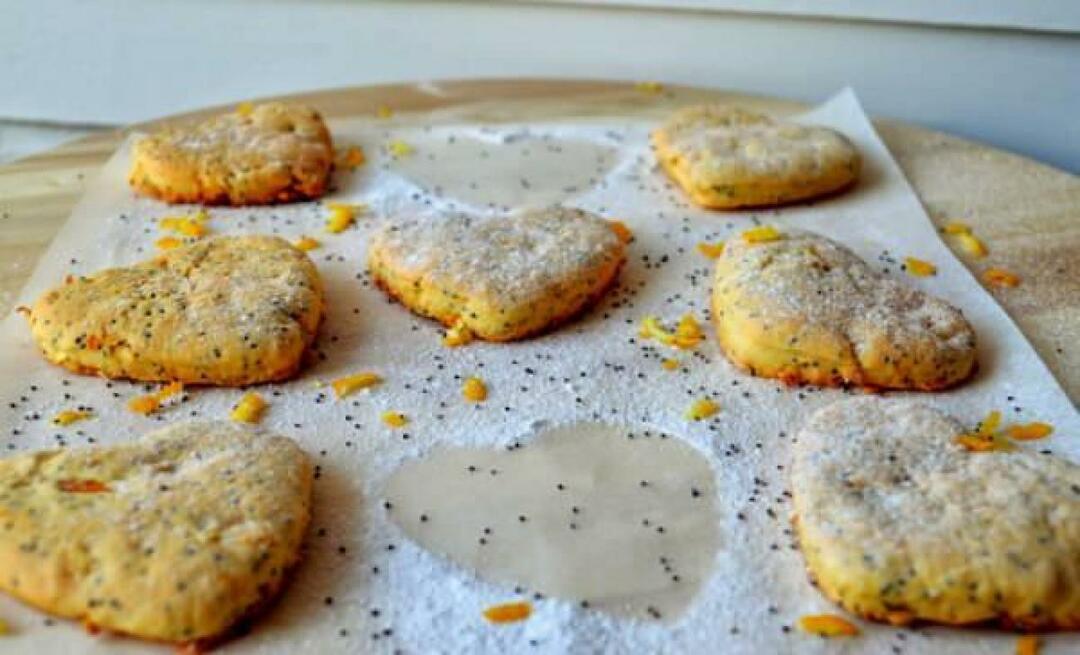 Hvordan lage Lemon Poppy Cookies?