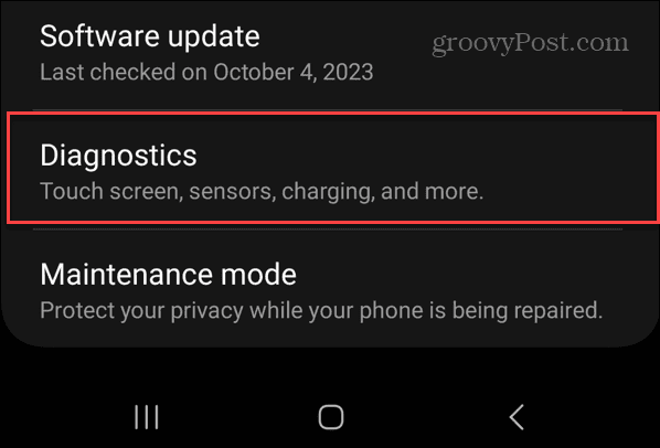 Sjekk batteritilstanden på Android