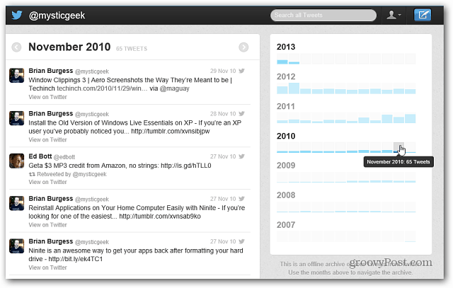 Slik laster du ned og bruker hele Twitterhistorikkarkivet