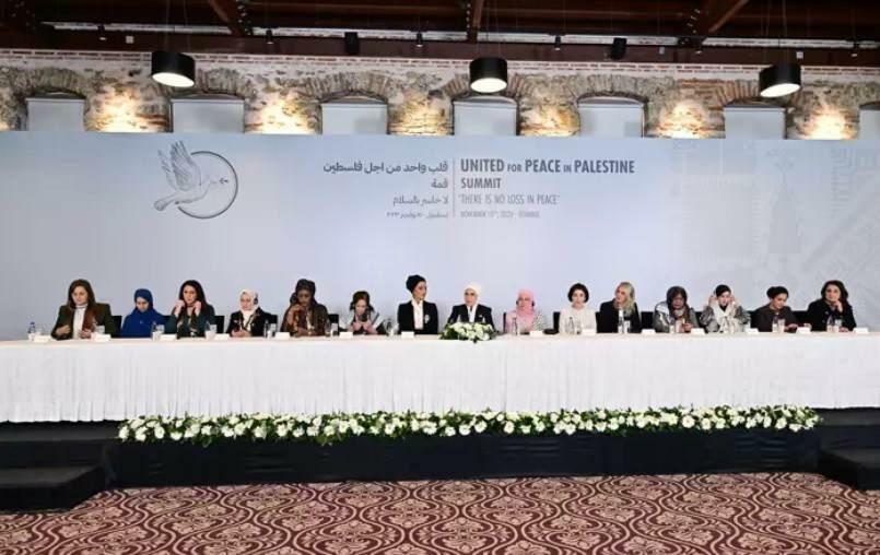 One Heart for Palestine Leaders Wives Summit Pressemelding