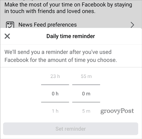 Påminnelse om din tid på Facebook