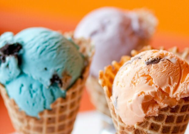 Hvordan spise iskrem for å gå ned i vekt?