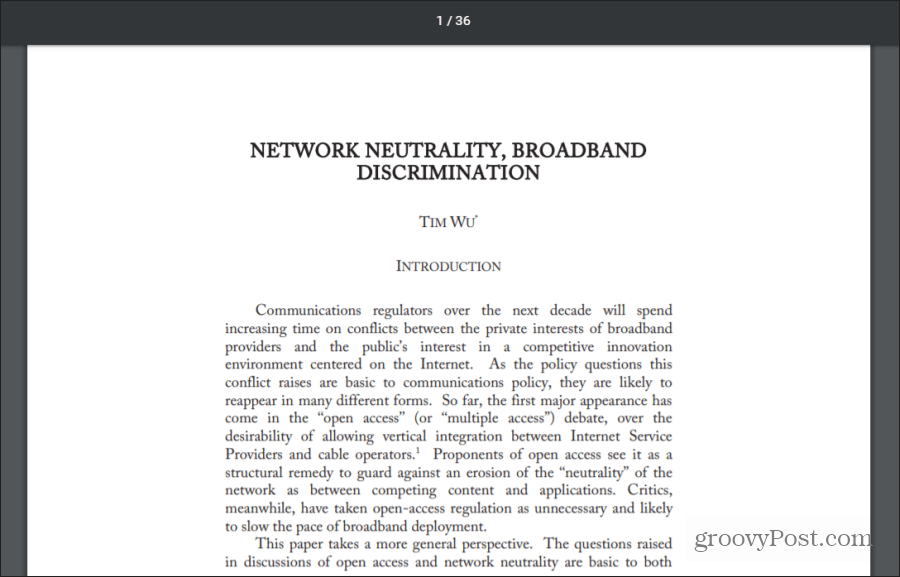 diskriminering av bredbånd