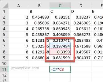 Enkelcelle referanser i Excel