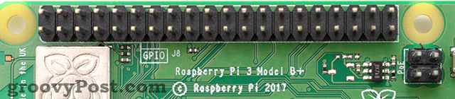 Raspberry Pi 3 B + GPIO-pinner