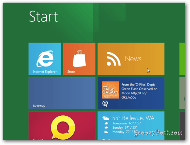 Windows 8 Metro Desktop-nyheter
