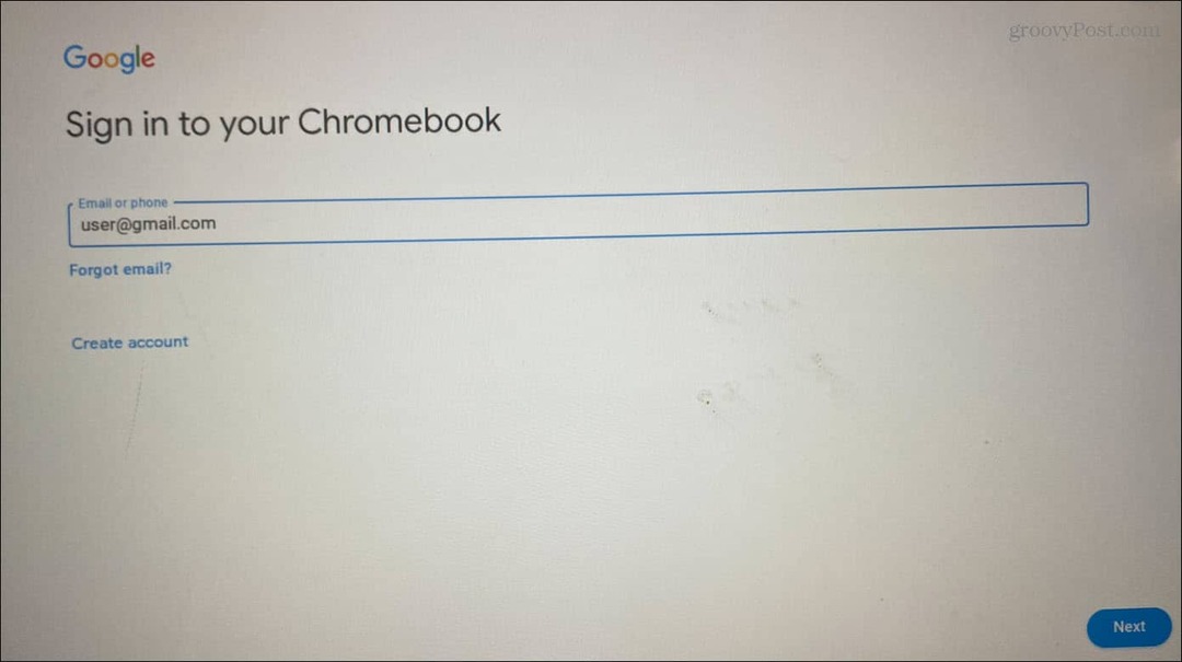 Legg til en bruker på Chromebook