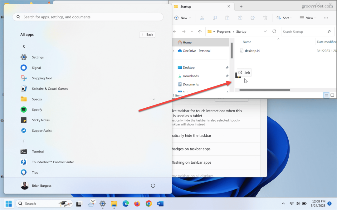 Hvordan få Windows 11 til å åpne Sticky Notes ved oppstart