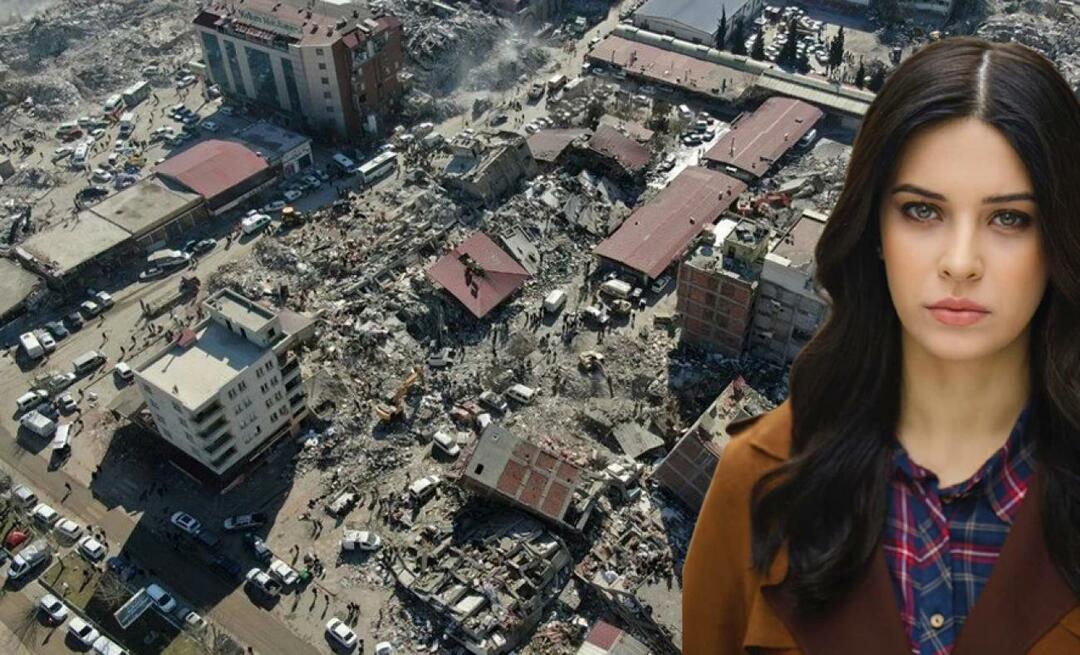 Devrim Özkan kunne ikke komme seg etter jordskjelvet! "Jeg kommer vanligvis ikke tilbake"