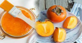 Hva er fordelene med persimmon for huden? Hudmaske fra persimmon