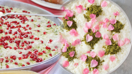 Hvor mange kalorier i Güllaç, går det opp i vekt? Hvordan lage en diettgüllaç hjemme? Rikelig med melk rose pudding oppskrift