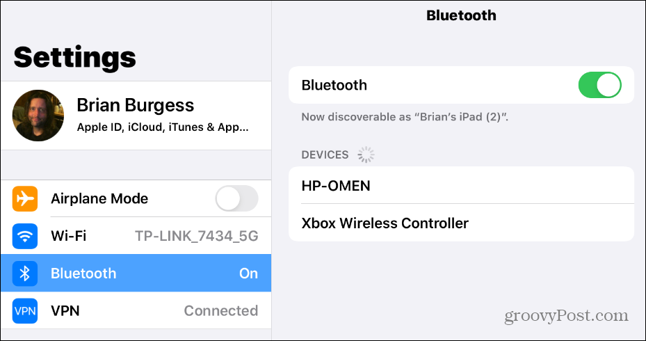 1 Bluetooth iPad Xbox-kontroller
