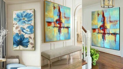 Dekorative malerier som endrer utseendet til hjemmet ditt
