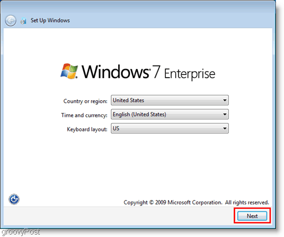 windows 7 enterprise vhd-installasjon og første oppsett