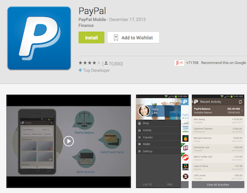 PayPal-app