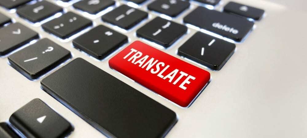 Hvordan oversette innkommende e-poster i Microsoft Outlook