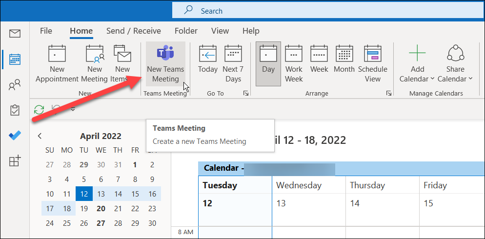 hvordan legge til Microsoft-team i Outlook
