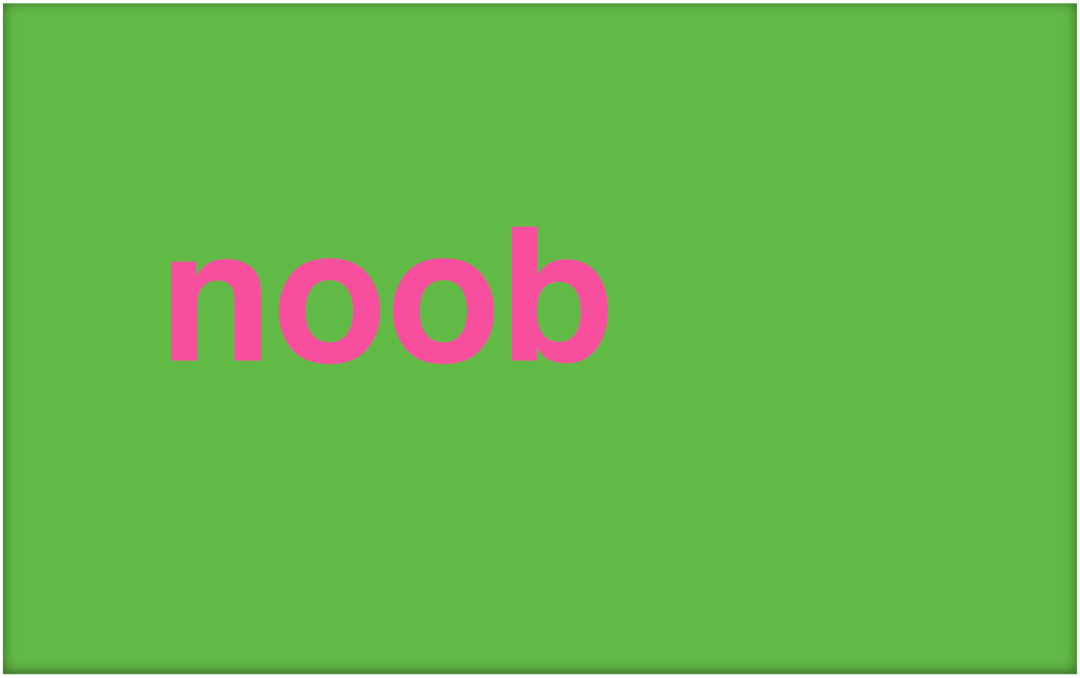 Hva er en Noob og hvordan bruker du begrepet?