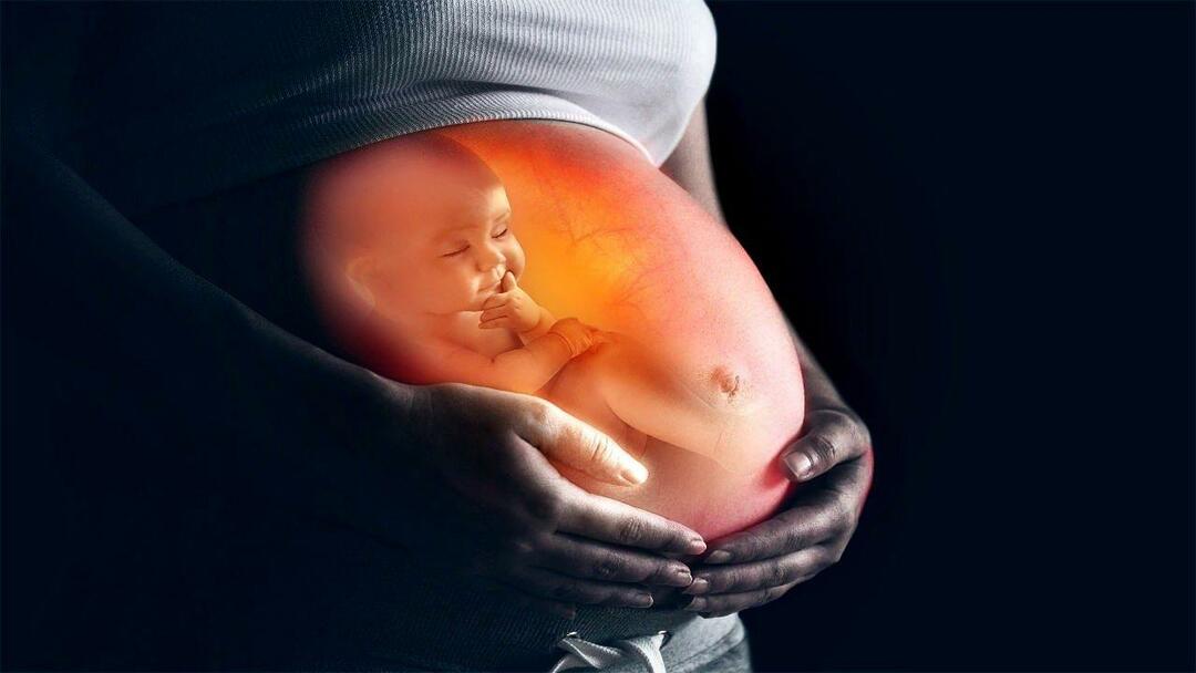 Hvordan mate babyen i livmoren fra moren