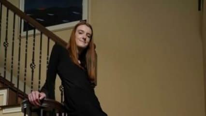 Ung jente fra USA for å få navnet sitt på Guinness som personen med de lengste bena i verden