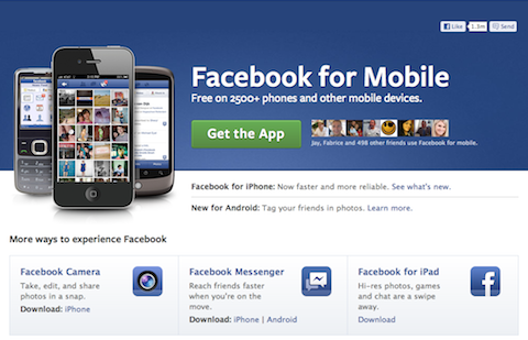 facebook for mobil