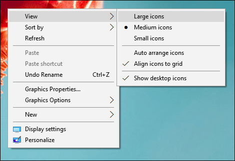 Desktop-ikoner