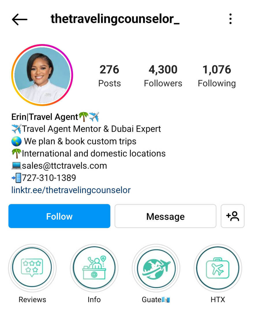 instagram-bio-thetraveling counselor_-hashtag-emojis-eksempel