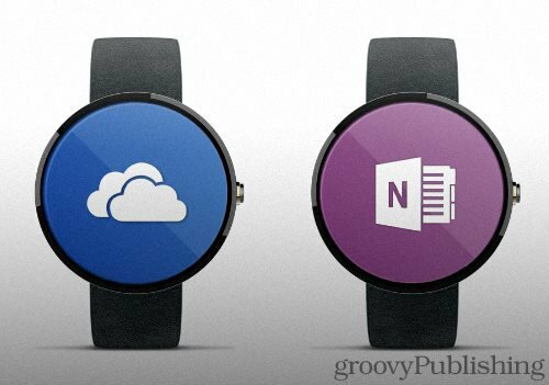 Microsofts produktivitetsapper for Apple Watch og Android Wear