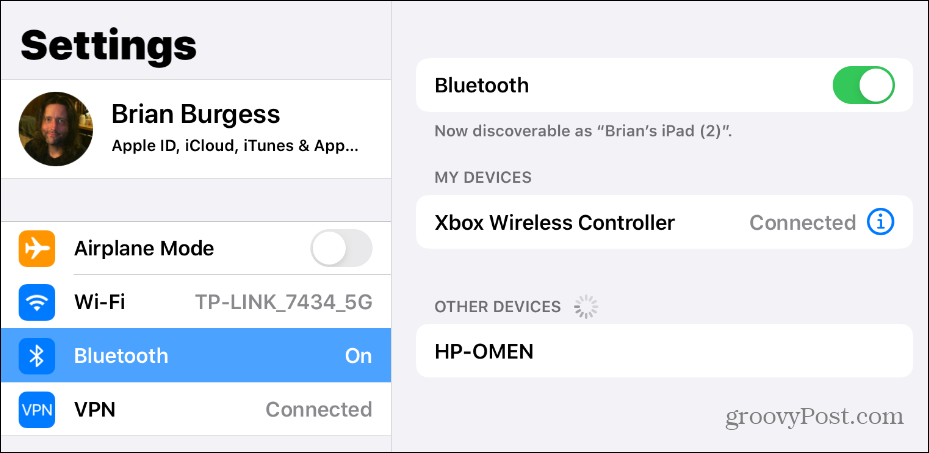 Bluetooth iPad Xbox-kontroller