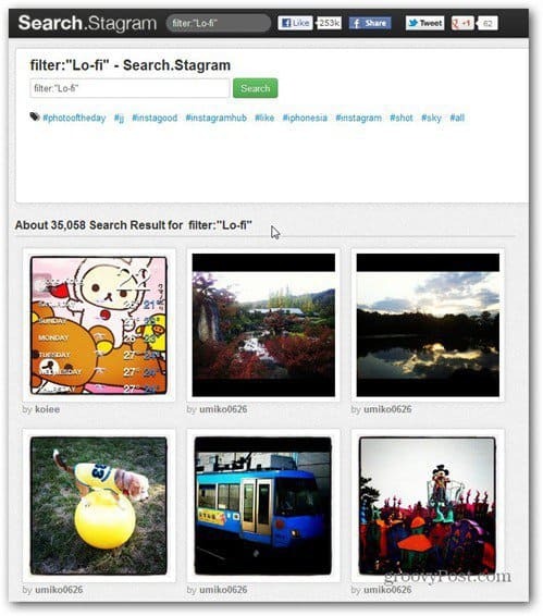 Se Instagram-bildene dine på datamaskinen din med Webstagram