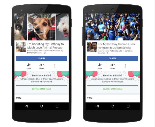 Facebook kunngjorde to nye opplevelser om at det vil gjøre bursdager mer meningsfylt.