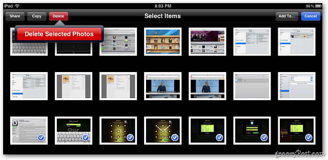 IOS 5: Slette bilder på din iPhone, iPad eller iPod Touch
