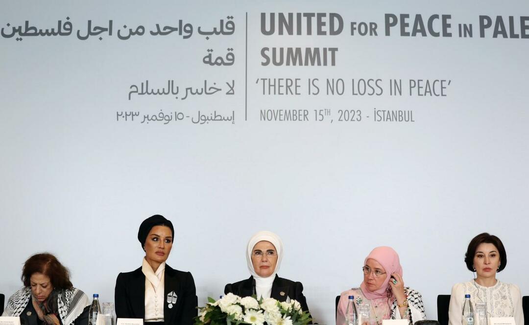 One Heart for Palestine Summit Pressekonferanse